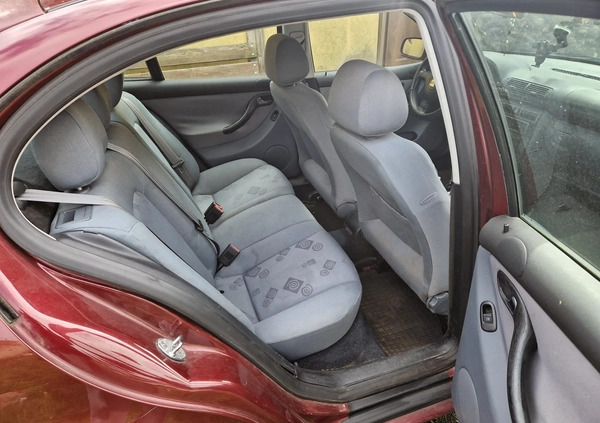 Seat Leon cena 7500 przebieg: 253500, rok produkcji 2002 z Goniądz małe 137